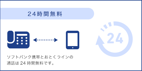 24時間無料