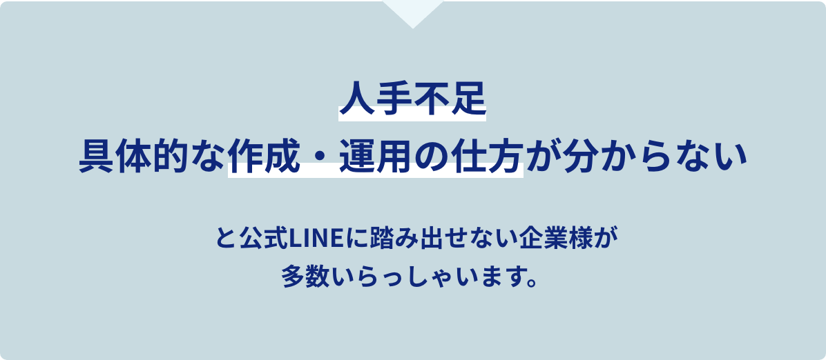 人手不足具体的な作成・運用の仕方が分からない